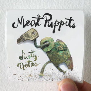 Meat Puppets Dusty Notes Album Cover Sticker Meat Puppets Dusty Notes Album Cover Sticker