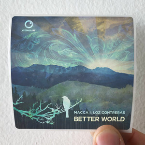 Macca Better World Album Cover Sticker