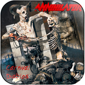 Annihilator Carnival Diablos-2 Album Cover Sticker Album Cover Sticker