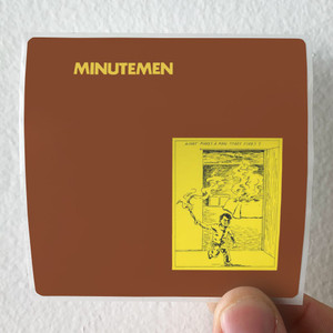 Minutemen What Makes A Man Start Fires Album Cover Sticker
