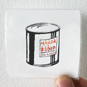 Mnaga a Zdorp Made In Valmez Album Cover Sticker Mnaga a Zdorp Made In Valmez Album Cover Sticker