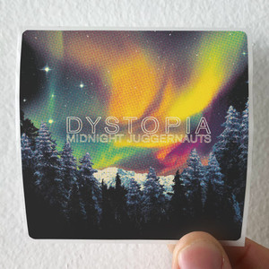 Midnight Juggernauts Dystopia Album Cover Sticker
