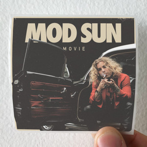 Mod Sun Movie Album Cover Sticker Mod Sun Movie Album Cover Sticker