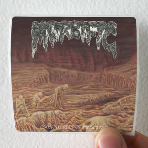 Morbific Ominous Seep Of Putridity Album Cover Sticker Morbific Ominous Seep Of Putridity Album Cover Sticker