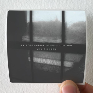 Max Richter 24 Postcards In Full Colour Album Cover Sticker Max Richter 24 Postcards In Full Colour Album Cover Sticker