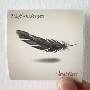 Matt Andersen Weightless Album Cover Sticker