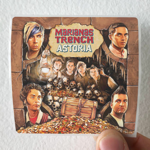 Marianas Trench Astoria Album Cover Sticker