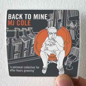 MJ Cole Back To Mine Mj Cole Album Cover Sticker MJ Cole Back To Mine Mj Cole Album Cover Sticker