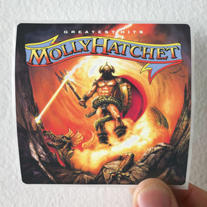 Molly Hatchet Greatest Hits Album Cover Sticker