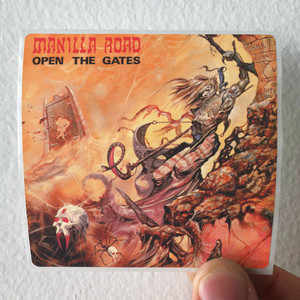 Manilla Road Open The Gates 2 Album Cover Sticker
