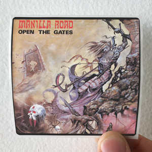 Manilla Road Open The Gates Album Cover Sticker