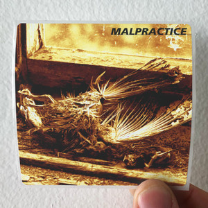 Malpractice Of Shape And Balance Album Cover Sticker