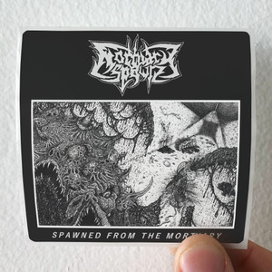 Mortuary Spawn Spawned From The Mortuary Album Cover Sticker Mortuary Spawn Spawned From The Mortuary Album Cover Sticker