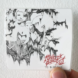 Majestic Downfall The Blood Dance Album Cover Sticker