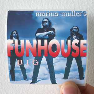 Marius Mullers Funhouse Big Album Cover Sticker