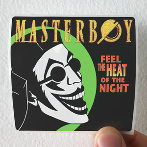 Masterboy Feel The Heat Of The Night Album Cover Sticker Masterboy Feel The Heat Of The Night Album Cover Sticker