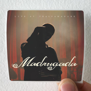 Madrugada Live At Tralfamadore Album Cover Sticker Madrugada Live At Tralfamadore Album Cover Sticker