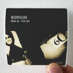 Madrugada Hands Up I Love You Album Cover Sticker Madrugada Hands Up I Love You Album Cover Sticker