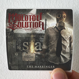 Molotov Solution The Harbinger Album Cover Sticker Molotov Solution The Harbinger Album Cover Sticker