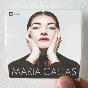Maria Callas Pure Album Cover Sticker Maria Callas Pure Album Cover Sticker