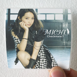 MICHI Checkmate Album Cover Sticker
