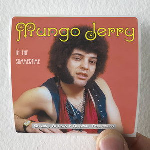 Mungo Jerry In The Summertime Album Cover Sticker Mungo Jerry In The Summertime Album Cover Sticker