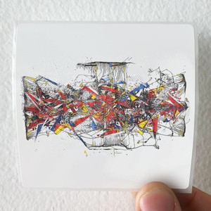 mewithoutYou Untitled Album Cover Sticker mewithoutYou Untitled Album Cover Sticker