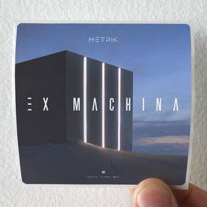 Metrik Ex Machina Album Cover Sticker Metrik Ex Machina Album Cover Sticker