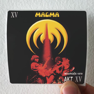 Magma Akt Xv Bourges 1979 Album Cover Sticker Magma Akt Xv Bourges 1979 Album Cover Sticker