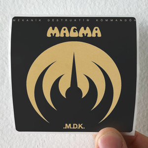 Magma Mkank Dstrukt Kmmandh Album Cover Sticker Magma Mkank Dstrukt Kmmandh Album Cover Sticker