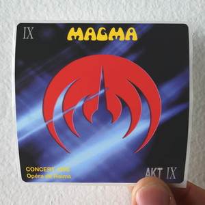 Magma Akt Ix Concert 1976 Opra De Reims Album Cover Sticker