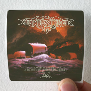 Moongates Guardian Summoned By Middle Earth A Tribute To Summoning Part I Album Cover Sticker