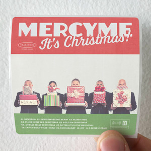 MercyMe Mercyme Its Christmas Album Cover Sticker