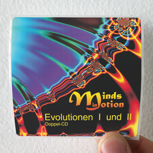 Minds In Motion Evolutionen I Ii Album Cover Sticker