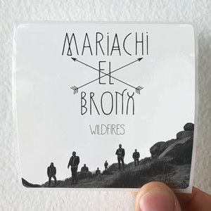 Mariachi el Bronx Wildfires Album Cover Sticker