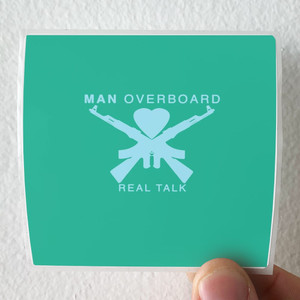 Man Overboard Real Talk 1 Album Cover Sticker