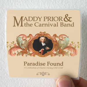 Maddy Prior and The Carnival Band Paradise Found Album Cover Sticker