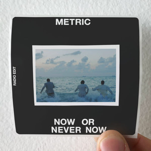 Metric Now Or Never Now Album Cover Sticker