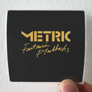 Metric Fantasies Flashback Album Cover Sticker