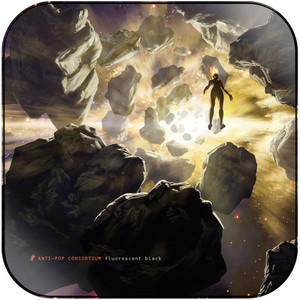 Antipop Consortium Fluorescent Black Album Cover Sticker Album Cover Sticker