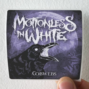 Motionless In White Cobwebs Album Cover Sticker