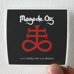 Mago de Oz La Cantiga De Las Brujas Album Cover Sticker