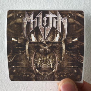 Militia Released Album Cover Sticker