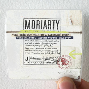 Moriarty Gee Whiz But This Is A Lonesome Town The Drifting Letter Off Album Cover Sticker