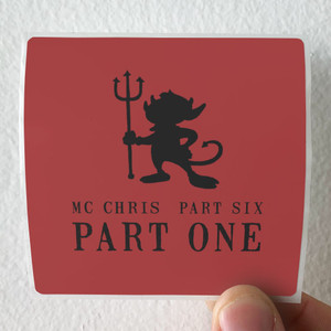 mc chris Part Six Part One Album Cover Sticker