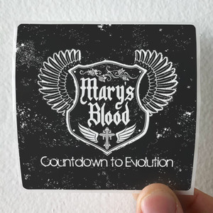Marys Blood Countdown To Evolution 2 Album Cover Sticker Marys Blood Countdown To Evolution 2 Album Cover Sticker