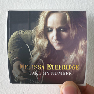 Melissa Etheridge Take My Number Album Cover Sticker Melissa Etheridge Take My Number Album Cover Sticker