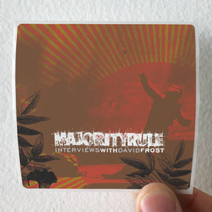Majority Rule Interviews With David Frost Album Cover Sticker