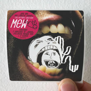 Mew Why Are You Looking Grave 2 Album Cover Sticker