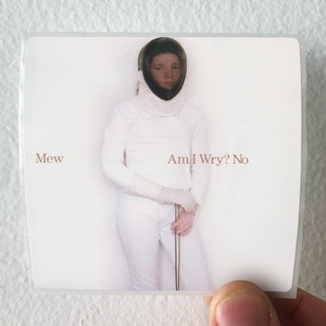 Mew Am I Wry No Album Cover Sticker
